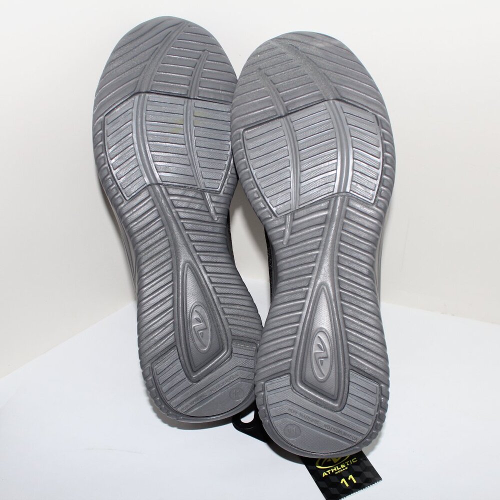 Athletic Works Men's 11 Non-Marking Memory Foam Lightweight Slip On Sneakers - Picture 10 of 15